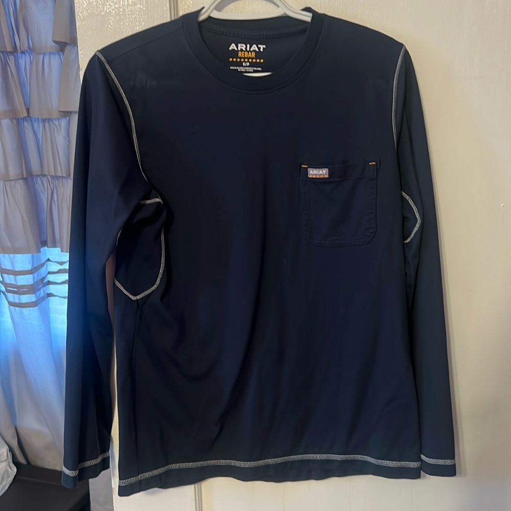 Navy blue Ariat Shirt